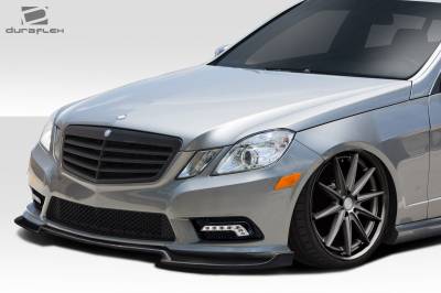 Duraflex - Mercedes E Class 4DR BR-S Duraflex Front Bumper Lip Body Kit 112764 - Image 2