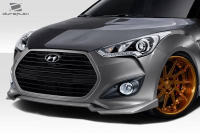 Duraflex - Hyundai Veloster Turbo ND Duraflex Front Bumper Lip Body Kit 112787 - Image 2