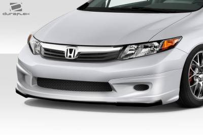 Duraflex - Honda Civic Type M Duraflex Front Bumper Lip Body Kit 113418 - Image 2