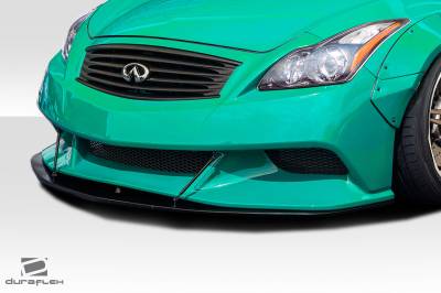 Duraflex - Fits Infiniti G Coupe LBW Duraflex Front Bumper Lip Body Kit 113527 - Image 2