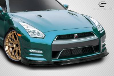 Carbon Creations - Nissan GTR HK Carbon Creations Front Bumper Lip Body Kit 113557 - Image 2