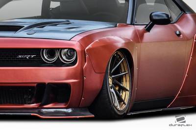 Duraflex - Dodge Challenger Circuit Duraflex Front Fender Flares!!! 113899 - Image 2