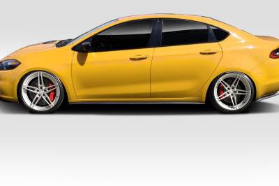 Duraflex - Dodge Dart Scat Look Duraflex Side Skirts Body Kit 114243 - Image 1