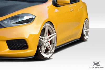 Duraflex - Dodge Dart Scat Look Duraflex Side Skirts Body Kit 114243 - Image 2