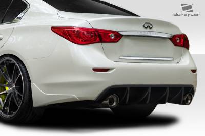 Duraflex - Infiniti Q50 VIP Duraflex Rear Bumper Diffuser Body Kit 114328 - Image 2