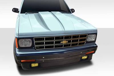 Duraflex - Chevrolet S-10/GMC Jimmy 2.5" Cowl Duraflex Body Kit- Hood 114539 - Image 1