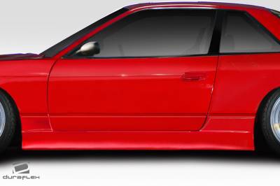 Duraflex - Nissan 240SX Sleek Duraflex Side Skirts Body Kit 114591 - Image 2