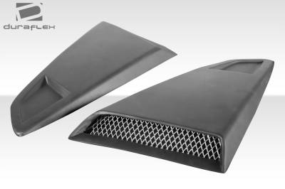 Duraflex - Ford Mustang MC Design Duraflex Window Scoop 115827 - Image 5