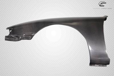 Carbon Creations - Nissan 240SX Kouki OEM Look Carbon Fiber Body Kit- Fenders 115986 - Image 3