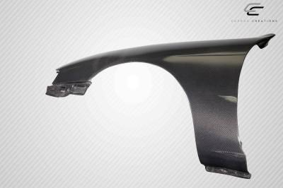 Carbon Creations - Nissan 240SX Kouki OEM Look Carbon Fiber Body Kit- Fenders 115986 - Image 4