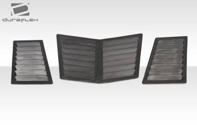 Duraflex - Chevrolet Corvette GT1 Duraflex 3pcs Hood Vents 116554 - Image 2