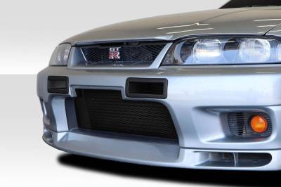 Duraflex - sal R33 Look Duraflex Front Bumper Air Ducts 117211 - Image 2