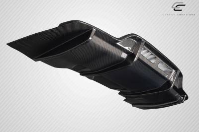 Carbon Creations - Mercedes C63 AMG Power Look Carbon Fiber Rear Diffuser Body Kit 117250 - Image 4