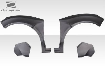 Duraflex - Acura TSX Khan Duraflex 60MM Front Fender Flares 117298 - Image 3