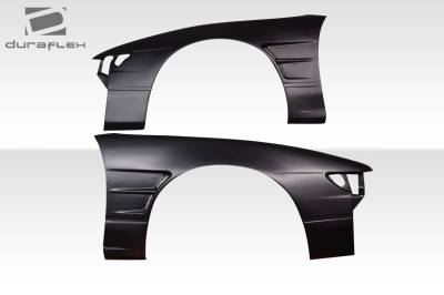 Duraflex - Nissan S13 Silvia D1 Duraflex Body Kit- 25MM Front Fenders!!! 117708 - Image 2