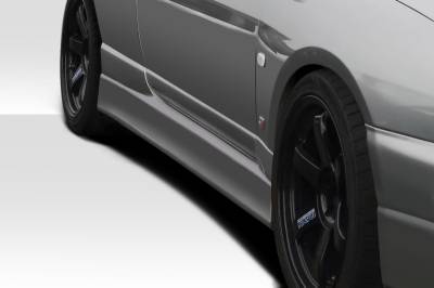 Duraflex - Nissan Skyline 2DR D Spec Duraflex Side Skirts Body Kit 117727 - Image 2