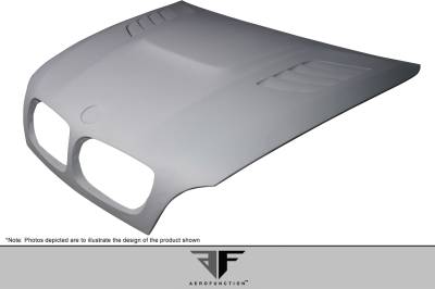 Aero Function - BMW X6M AF-1 Aero Function Body Kit- Hood 117880 - Image 3