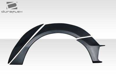 Duraflex - Ford Fusion Reis Duraflex 6pcs Rear Fender Flares 117978 - Image 2