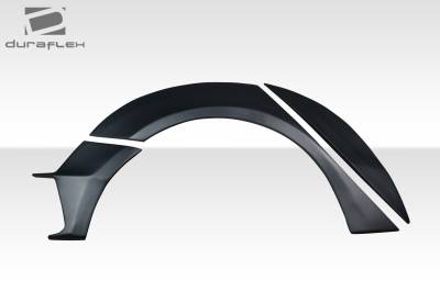 Duraflex - Ford Fusion Reis Duraflex 6pcs Rear Fender Flares 117978 - Image 3