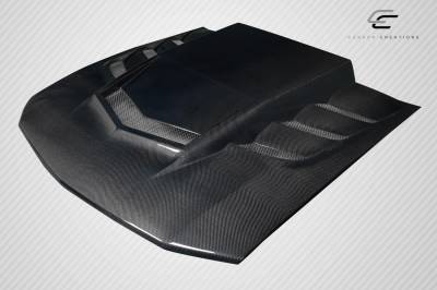 Carbon Creations - Ford Mustang Interceptor Carbon Fiber Creations Body Kit- Hood 118077 - Image 3