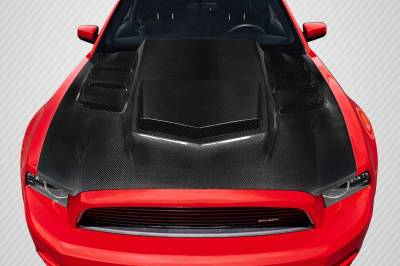 Carbon Creations - Ford Mustang Interceptor Carbon Fiber Creations Body Kit- Hood 118126 - Image 1