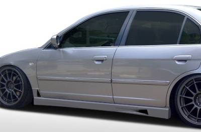 Honda Civic 4DR Duraflex R34 Side Skirts Rocker Panels - 2 Piece - 100246