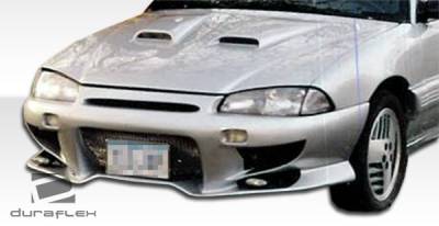 Duraflex - Pontiac Grand Am Duraflex Vader Front Bumper Cover - 1 Piece - 101197 - Image 2