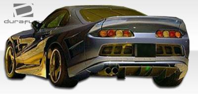 Duraflex - Toyota Supra Duraflex Conclusion Wide Body Rear Fender Flares - 2 Piece - 101337 - Image 2