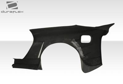 Duraflex - Toyota Supra Duraflex Conclusion Wide Body Rear Fender Flares - 2 Piece - 101337 - Image 8