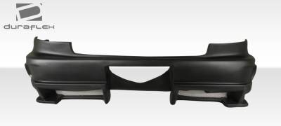 Duraflex - Acura Integra 4DR Duraflex Bomber Rear Bumper Cover - 1 Piece - 101386 - Image 2