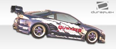 Duraflex - Mitsubishi Eclipse Duraflex Q Flared Rear Add On Bumper Extensions - 2 Piece - 101609 - Image 3