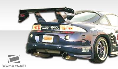 Duraflex - Mitsubishi Eclipse Duraflex Q Flared Rear Add On Bumper Extensions - 2 Piece - 101609 - Image 2