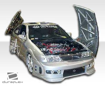 Duraflex - Nissan 200SX Duraflex Q Flared Fender Flares - 2 Piece - 101665 - Image 3