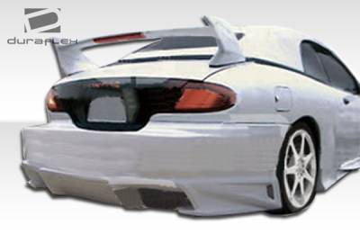 Duraflex - Pontiac Sunfire Duraflex Bomber Rear Bumper Cover - 1 Piece - 101673 - Image 2