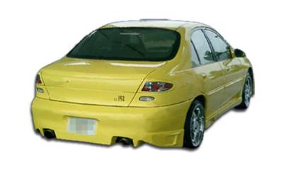 Ford Escort Duraflex Buddy Rear Lip Under Spoiler Air Dam - 1 Piece - 101818