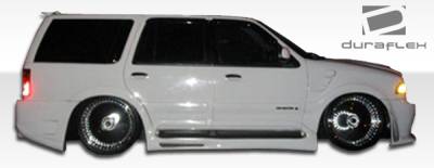 Duraflex - Lincoln Navigator Duraflex Platinum Side Skirts Rocker Panels - 2 Piece - 102116 - Image 3