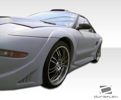 Duraflex - Ford Probe Duraflex Millenium Wide Body Front Fender Flares - 2 Piece - 102285 - Image 2