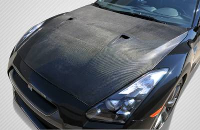 Nissan GT-R Carbon Creations OEM Hood - 1 Piece - 108586