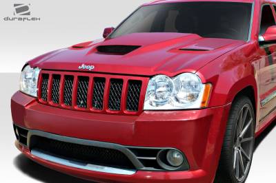 Duraflex - Jeep Grand Cherokee Hellcat Look Duraflex Body Kit- Hood 113007 - Image 2