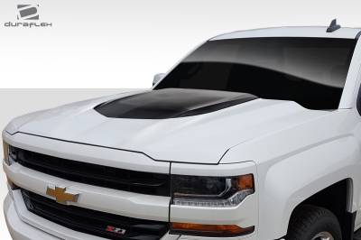 Duraflex - Chevrolet Silverado ZL1 V2 Duraflex Body Kit- Hood 114234 - Image 2