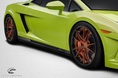 Carbon Creations - Lamborghini Gallardo HMS Carbon Fiber Side Skirts Body Kit 115152 - Image 2