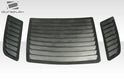 Duraflex - Ford Mustang GT1 Duraflex 3pcs Hood Vents 116564 - Image 2