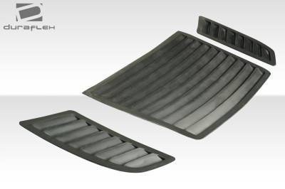 Duraflex - Ford Mustang GT1 Duraflex 3pcs Hood Vents 116564 - Image 3