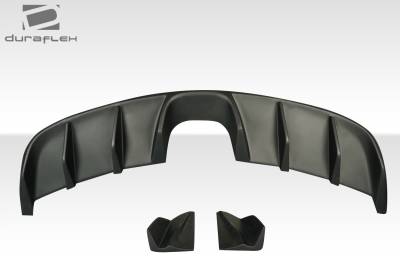 Duraflex - Porsche Cayman 2DR Max Duraflex Rear Bumper Diffuser Body Kit 116911 - Image 2