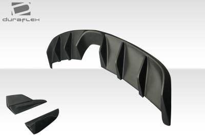 Duraflex - Porsche Cayman 2DR Max Duraflex Rear Bumper Diffuser Body Kit 116911 - Image 3