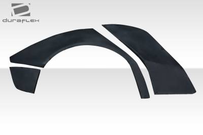 Duraflex - Mercedes CLA Facta Duraflex Rear Fender Flares 118377 - Image 2