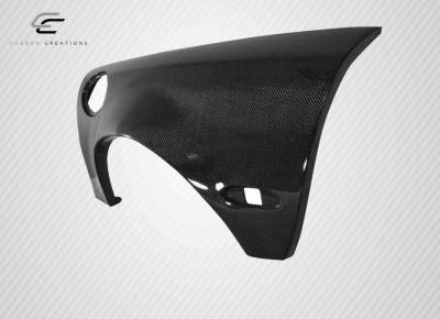 Carbon Creations - Chevrolet Corvette Carbon Creations ZR Edition Rear Fenders - 2 Piece - 107097 - Image 2