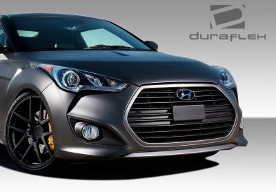 Duraflex - Hyundai Veloster Turbo Look Duraflex Front Body Kit Bumper 108845 - Image 2