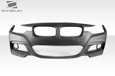 Duraflex - BMW 3 Series 4DR Duraflex M Sport Look Front Bumper Cover - 1 Piece - 109408 - Image 2