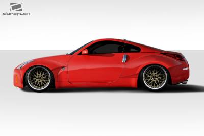 Duraflex - Nissan 350Z Circuit Duraflex Full Fender Flare Body Kit 112871 - Image 2